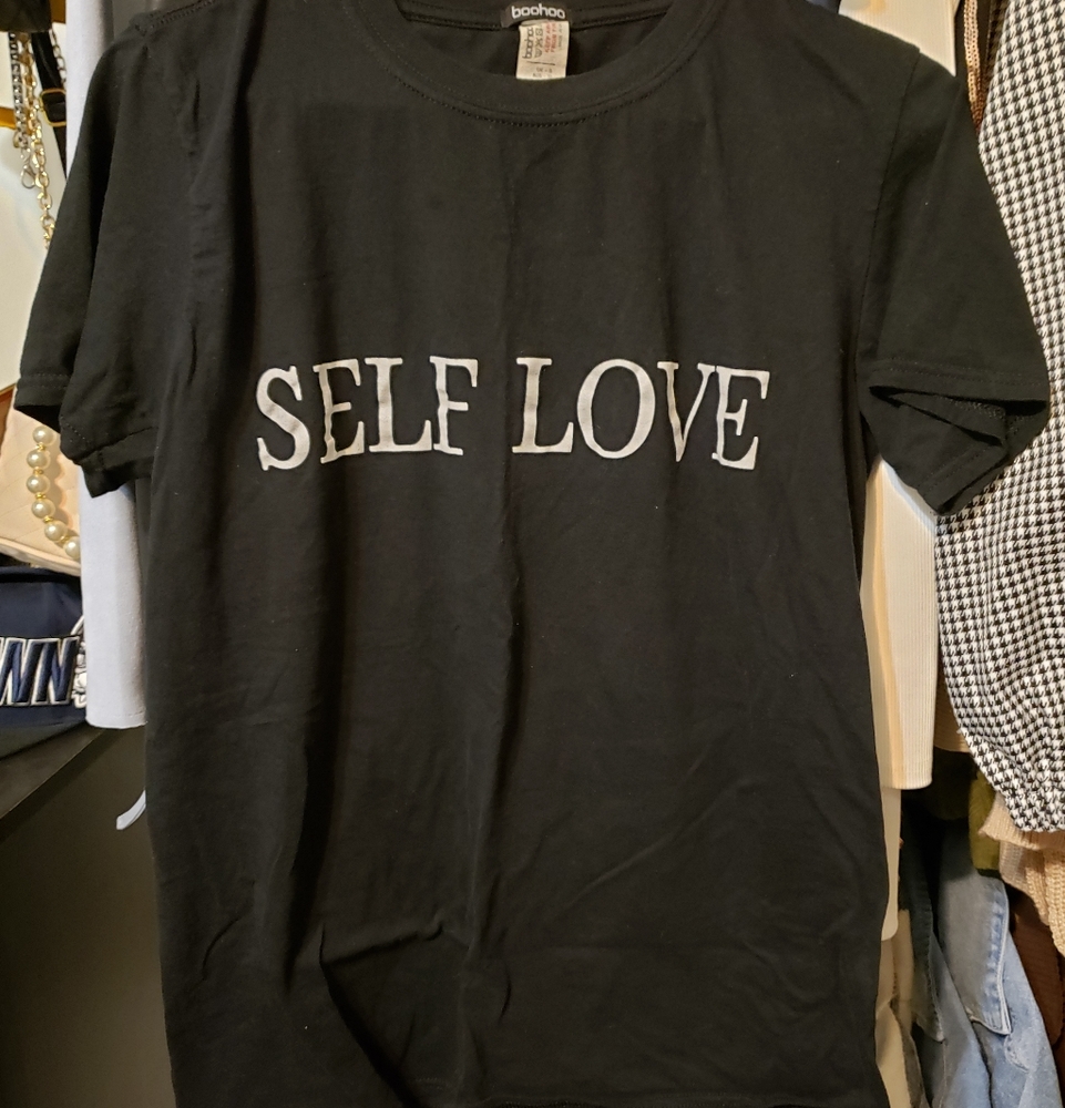 Self love logo graphic tee